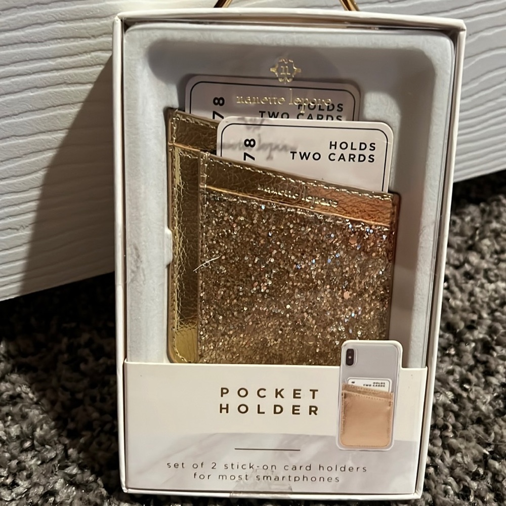 Make your phone bling with these cute card holders